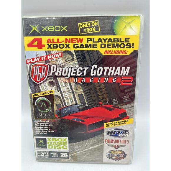 Official Xbox Magazine Xbox Demo Disc Holiday 2003 #26 Project Gotham Racing 2 - Picture 1 of 6